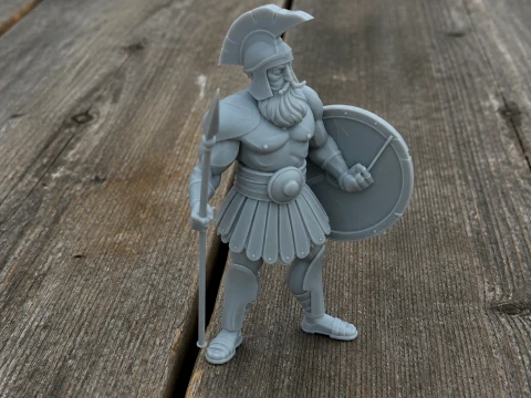 Achille, ancien guerrier Modèle 3D