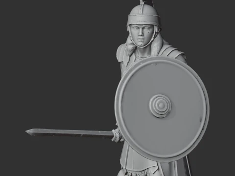 Achillia Gladiator 3D Model