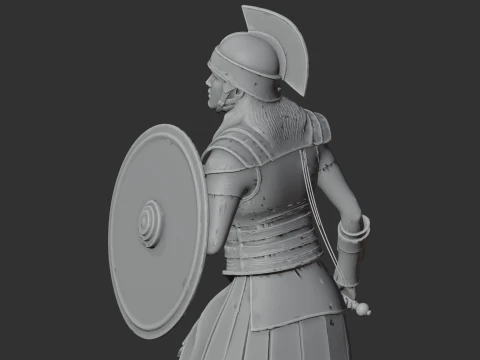 Achillia Gladiator 3D Model