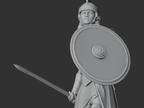 Achillia Gladiator 3D Model