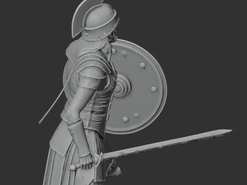 Achillia Gladiator 3D Model