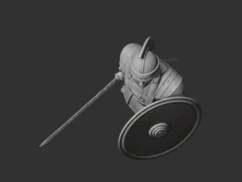 Achillia Gladiator 3D Model