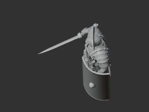 Agrippa Roman Legionary 3D Model
