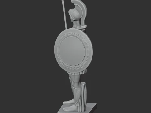 Ajax the Great Ancient Warrior 3D Model
