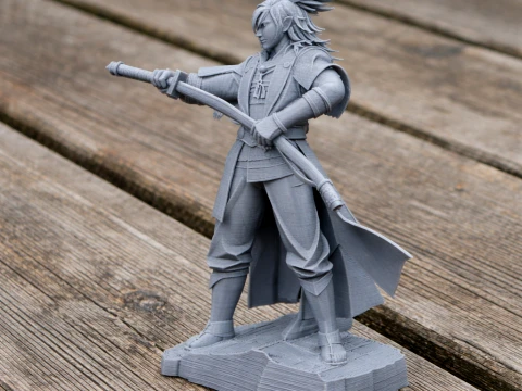 Akechi Mitsuhide Samurai Classic 3D Model