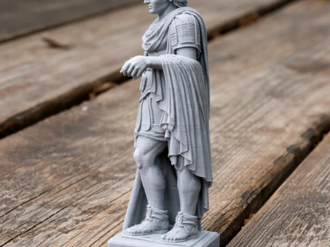 Büyük Antik Savaşçı İskender 3D Model