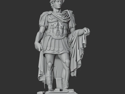 Alexander the Great Ancient Warrior 3D Model
