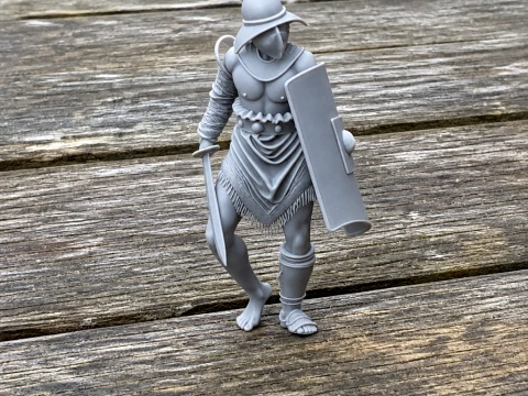Gladiateur Andabata Gallus Modèle 3D