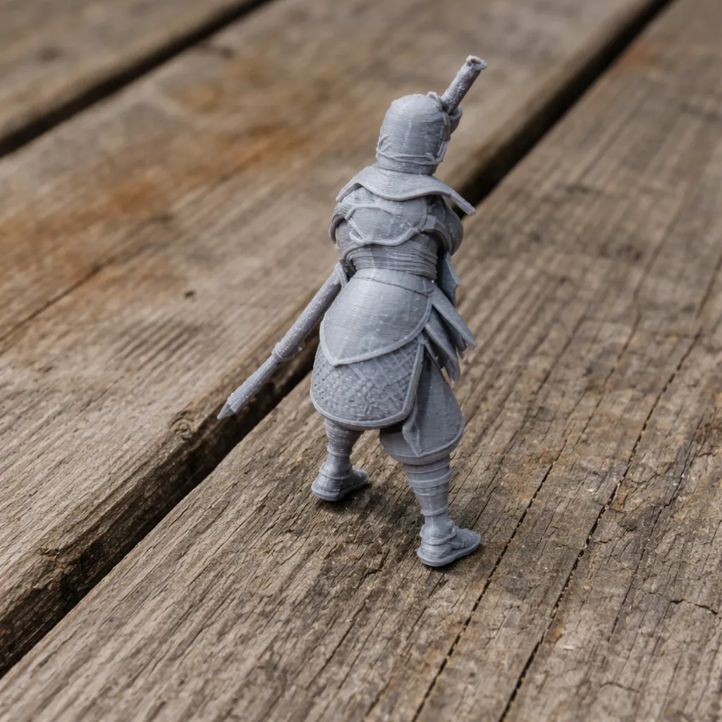 Araki Murashige Samurai Classic 3D Model .c4d .max .obj .3ds .fbx .stl .blend 