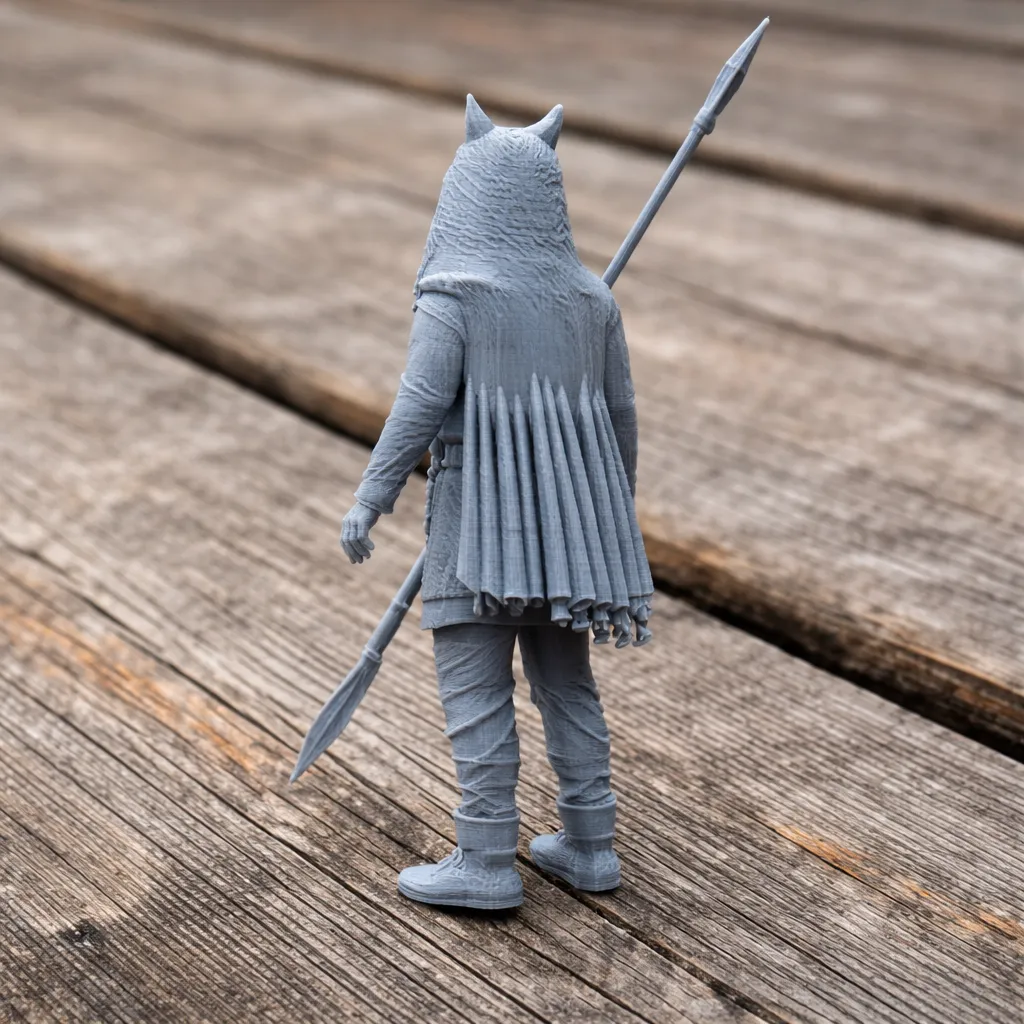 Arminius Ancient Warrior 3D Model .c4d .max .obj .3ds .fbx .stl .blend