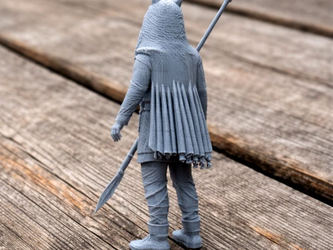Arminius alter Krieger 3D Modell