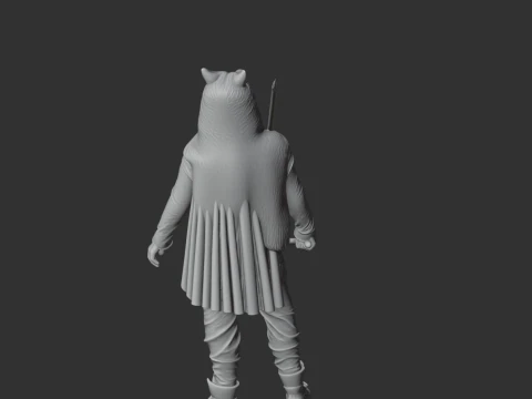 Arminius Ancient Warrior 3D Model