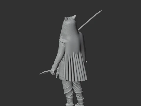 Arminius Ancient Warrior 3D Model