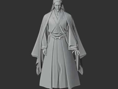 Ashikaga Takauji Samurai 3D Model