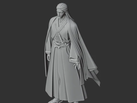 Ashikaga Takauji Samurai 3D Model