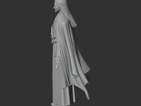 Ashikaga Takauji Samurai 3D Model