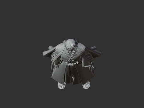 Ashikaga Takauji Samurai 3D Model