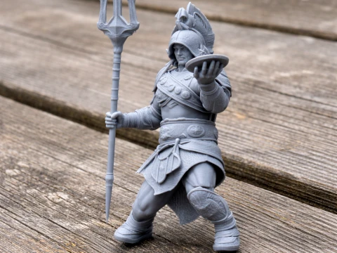 Asteropaios Gladiator 3D Model