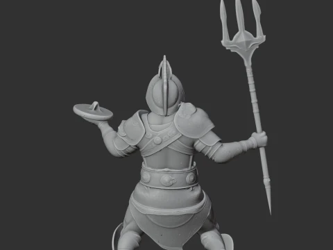 Gladiador de Asteropaios Modelo 3D