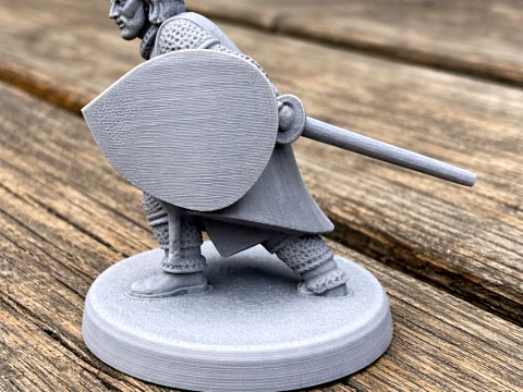 Balian of Ibelin Knight 3D Model