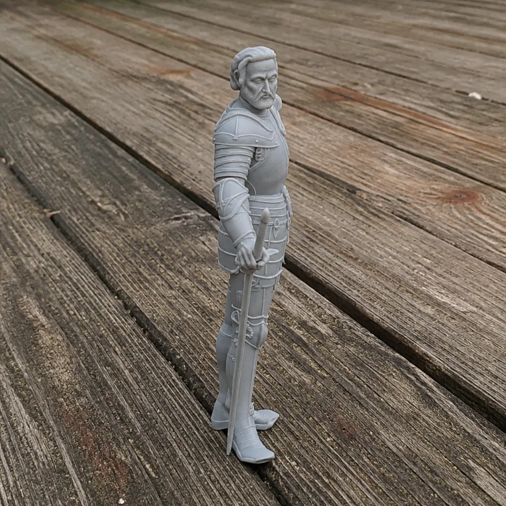 Bayard Knight 3D Model .c4d .max .obj .3ds .fbx .stl .blend 
