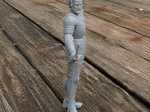 Bayard Knight 3D Model
