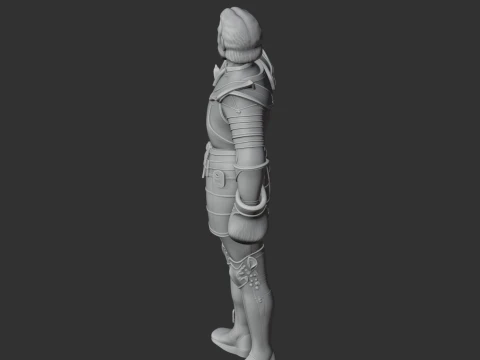 Bayard Knight 3D Model