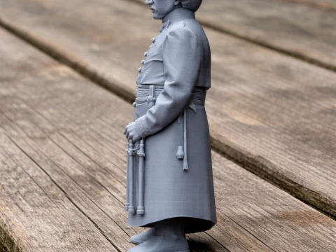 Benjamin Butler Civil War Soldier 3D Model
