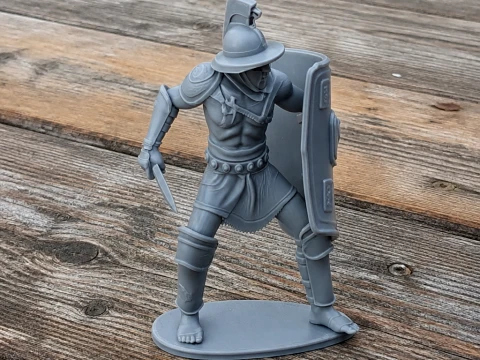 Bestiarius Nero Gladiator 3D Model
