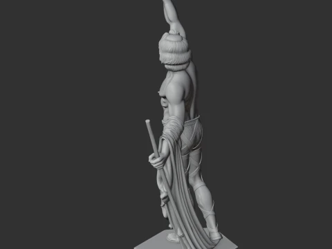 Brennus Ancient Warrior 3D Model
