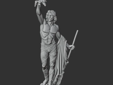 Brennus Ancient Warrior 3D Model