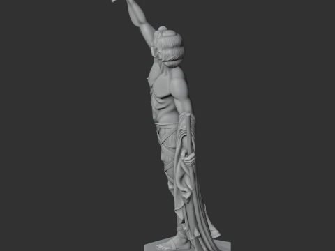 Brennus Ancient Warrior 3D Model