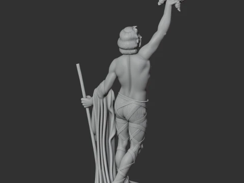 Brennus Ancient Warrior 3D Model