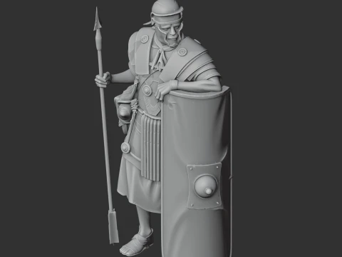 Camillus Roman Legionary 3D Model