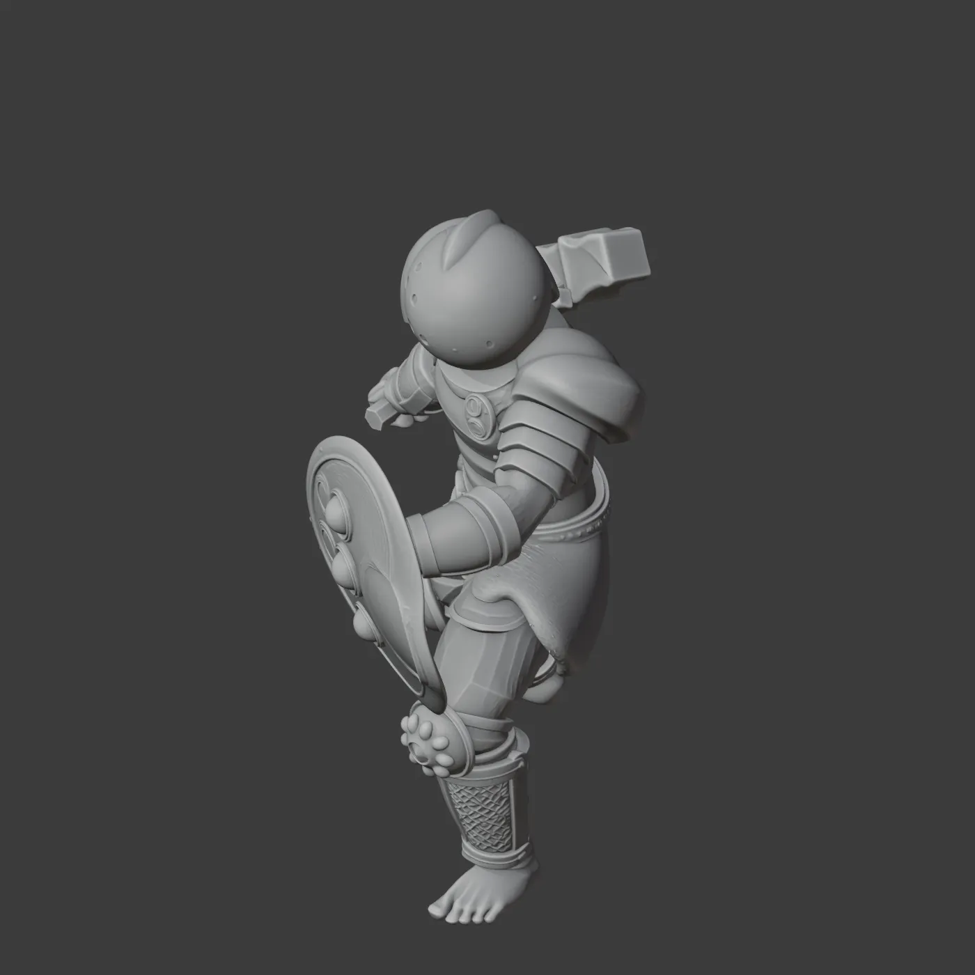 Celadus Gladiator 3D Model .c4d .max .obj .3ds .fbx .stl .blend 