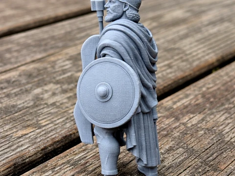 西蒙古代武士 3D 模型