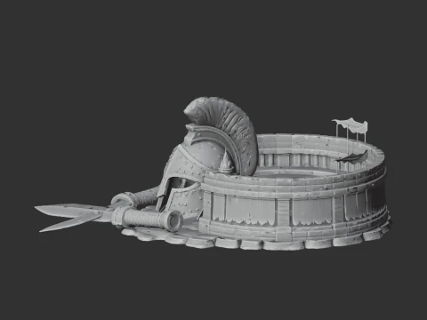 Colosseum Star Gladiator 3D Model