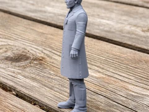 Dallas Stoudenmire Cowboy Gunslinger 3D Model