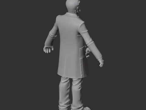 Dallas Stoudenmire Cowboy Gunslinger 3D Model