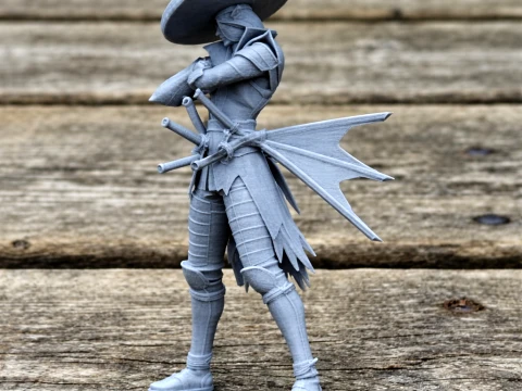 Date Masamune Samoura&iuml; Classique Modèle 3D