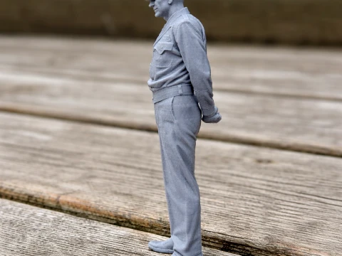 Dwight Eisenhower Soldat de la Seconde Guerre mondiale Modèle 3D