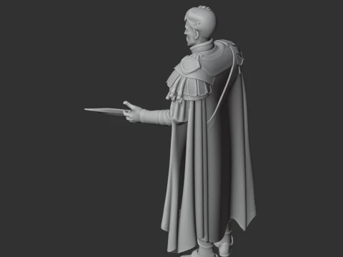 Commodus Gladiator 3D Model