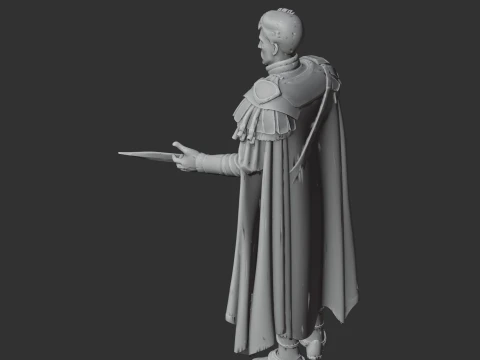 Commodus Gladiator 3D Model