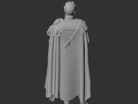 Commodus Gladiator 3D Model
