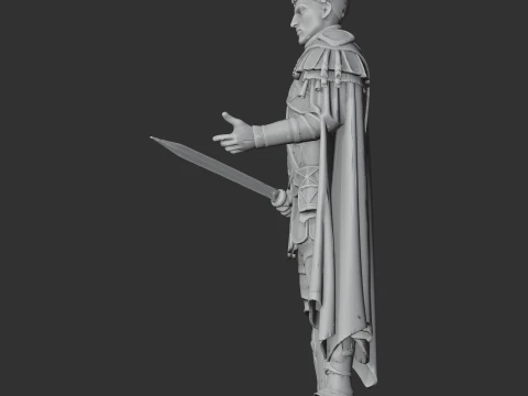 Commodus Gladiator 3D Model