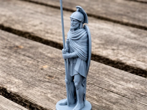 Epaminondas Ancient Warrior 3D Model
