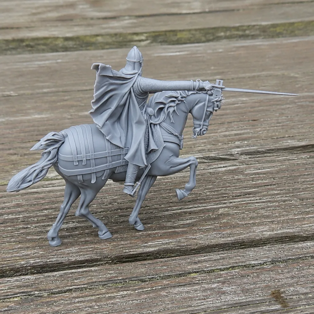 El Cid Knight 3D Model .c4d .max .obj .3ds .fbx .stl .blend
