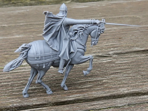 El Cid Knight 3D Model