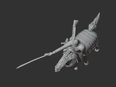 El Cid Knight 3D Model