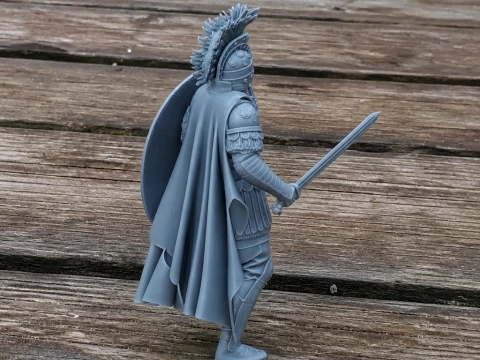 Flavius Aetius Roman Legionary 3D Model